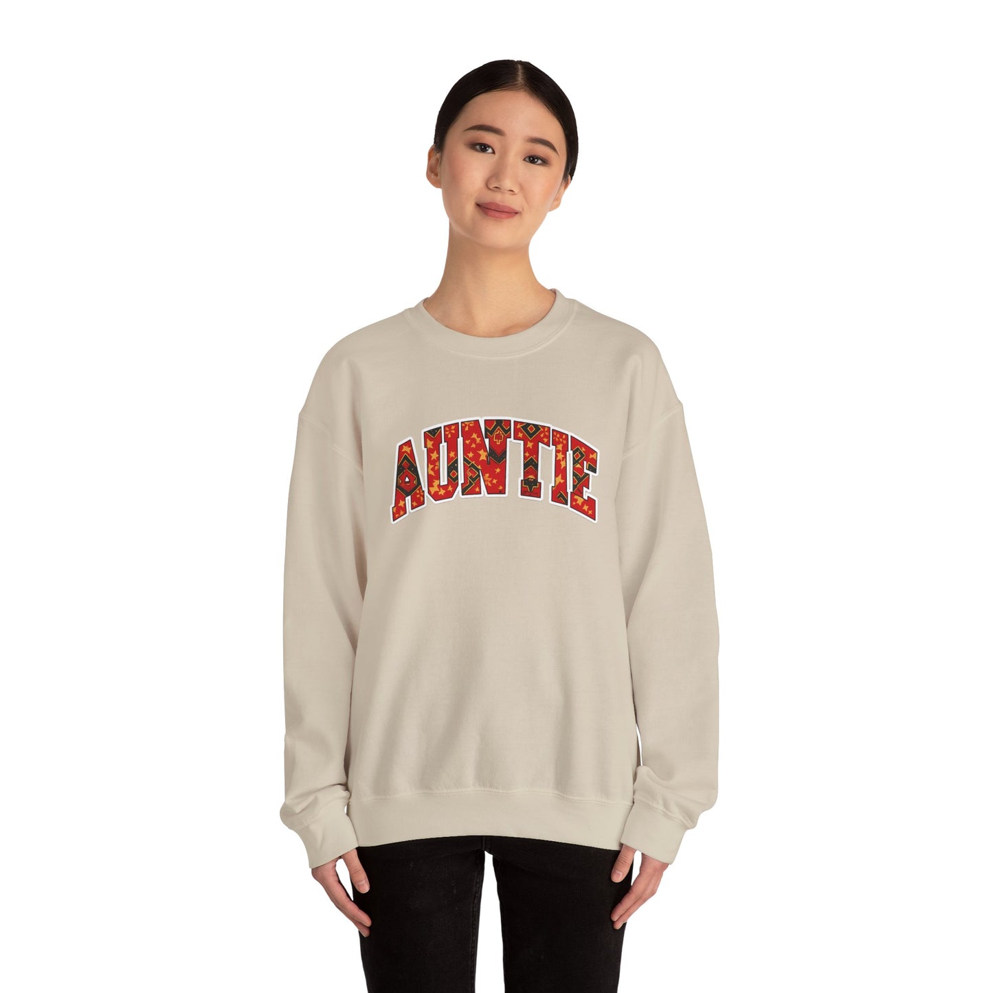 Auntie Floral Crewneck