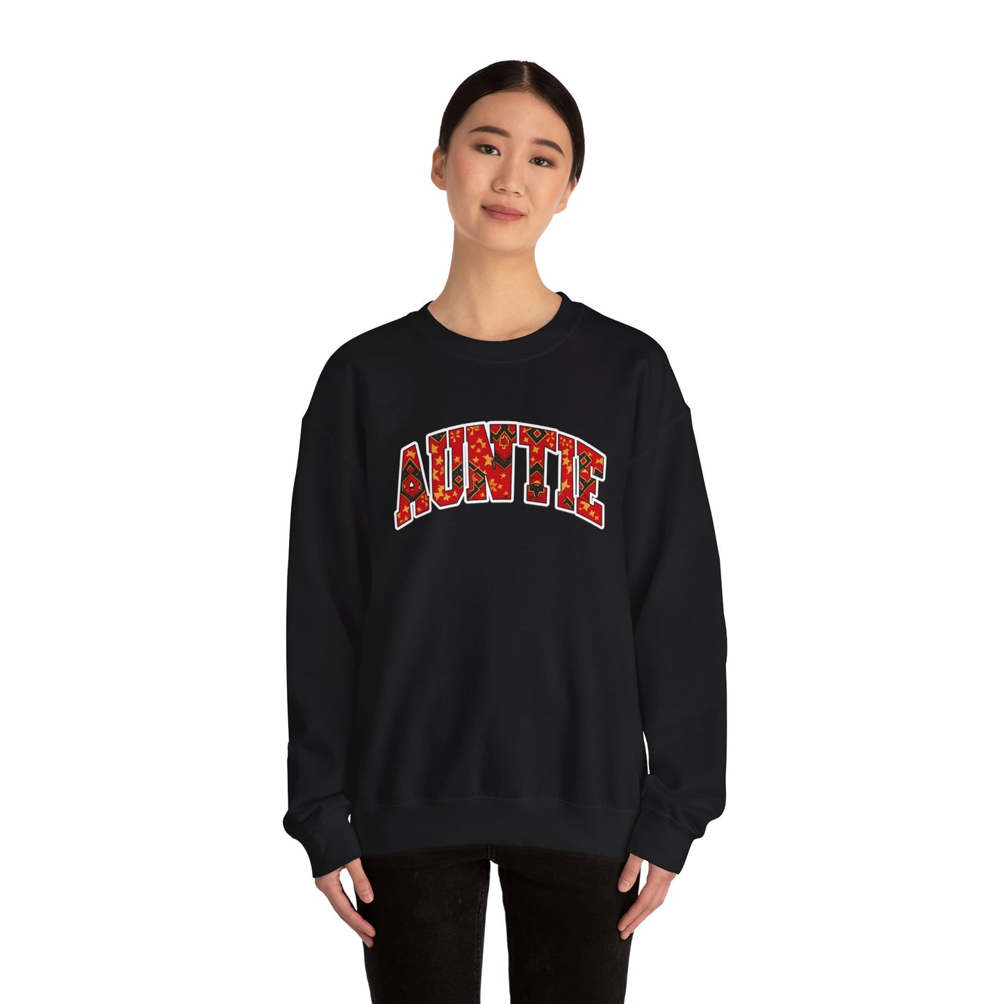 Auntie Floral Crewneck