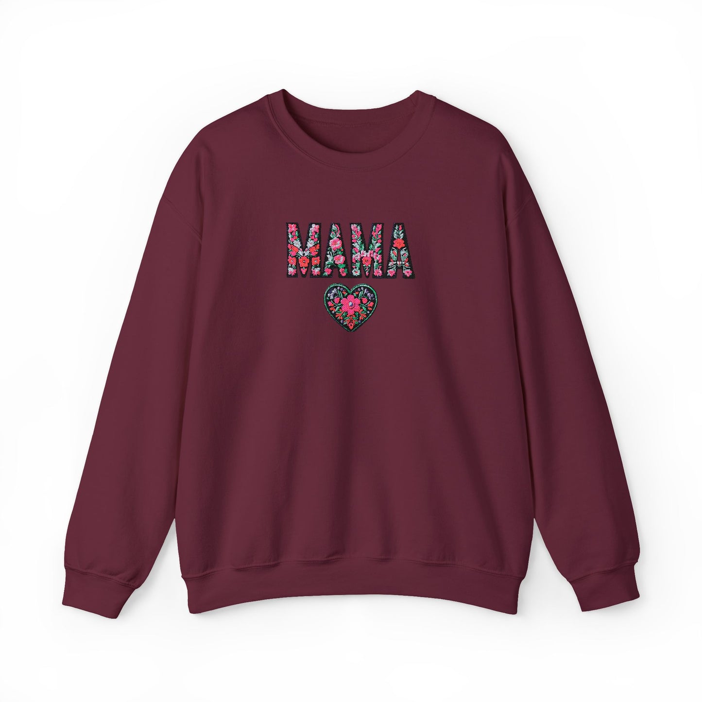 Floral Heart Sweatshirt