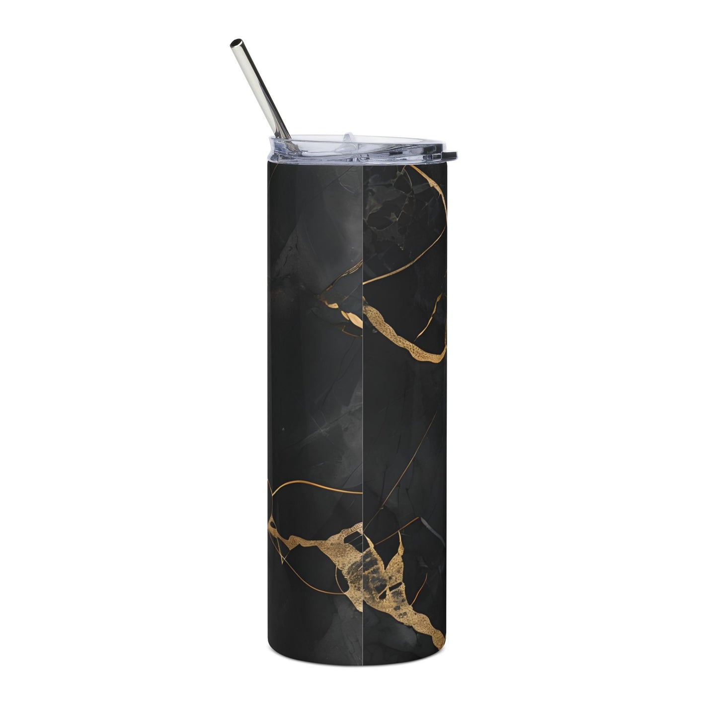 Black Marble 20 oz Stainless Steel Tumbler