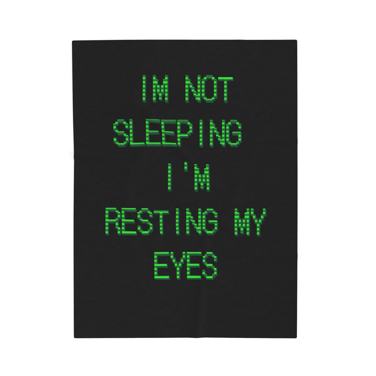 "Resting My Eyes" Blanket