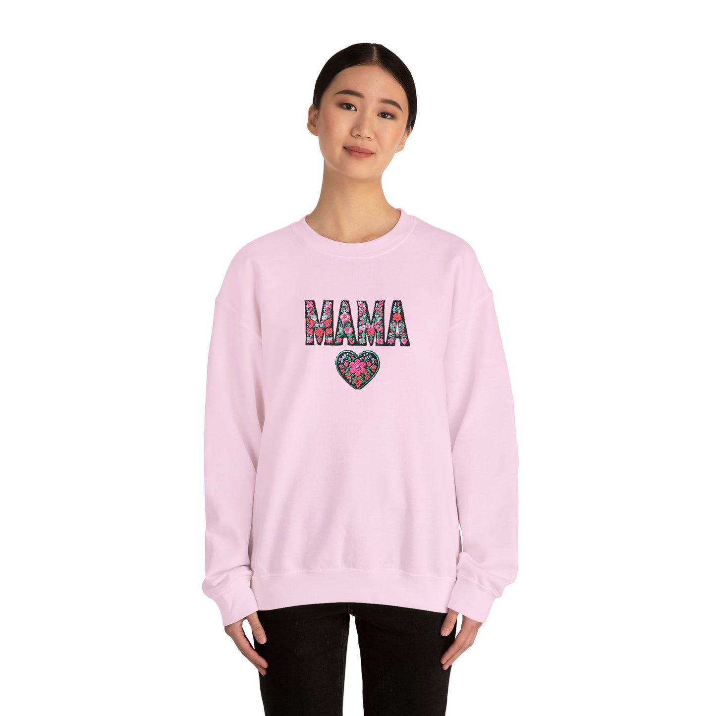 Floral Heart Sweatshirt