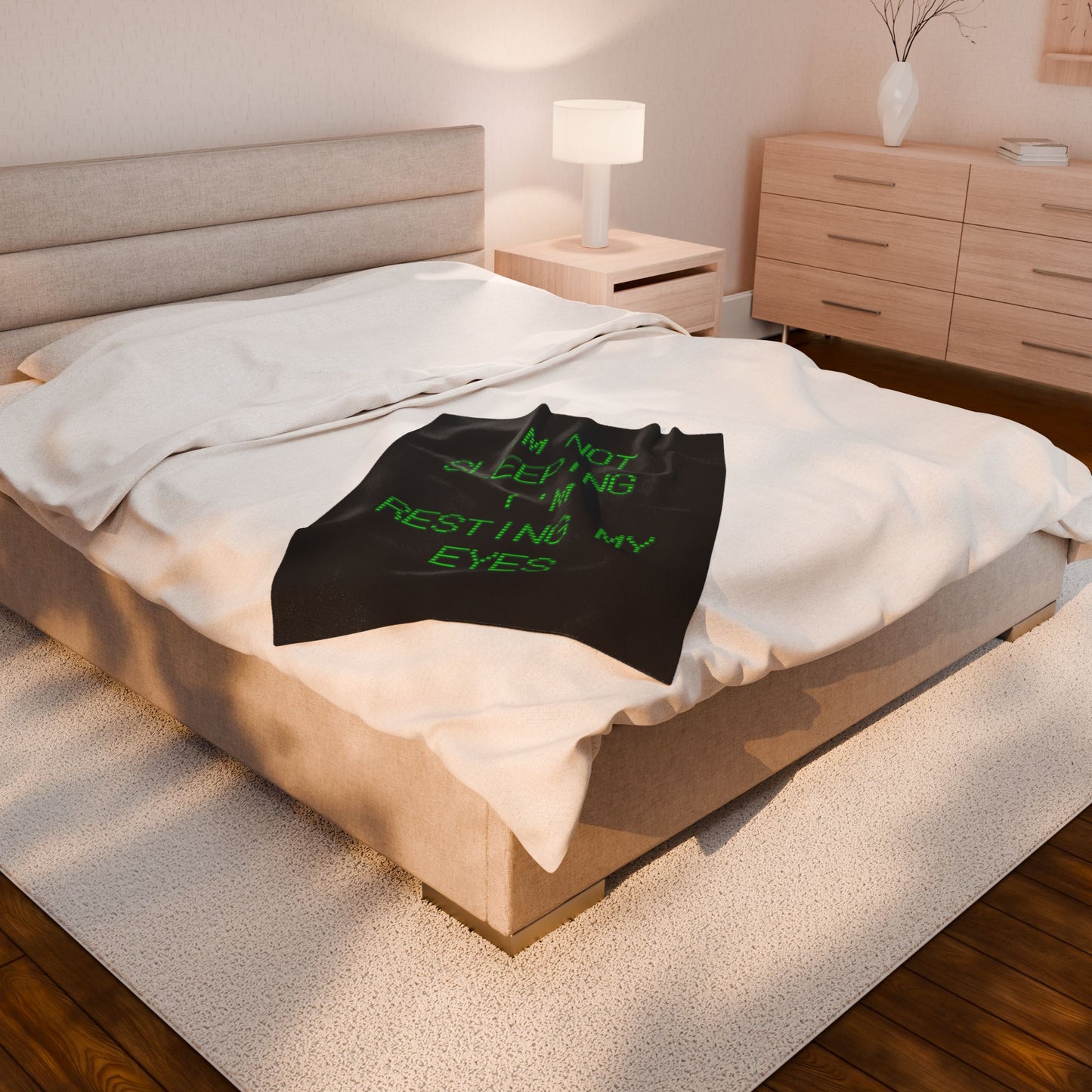 "Resting My Eyes" Blanket