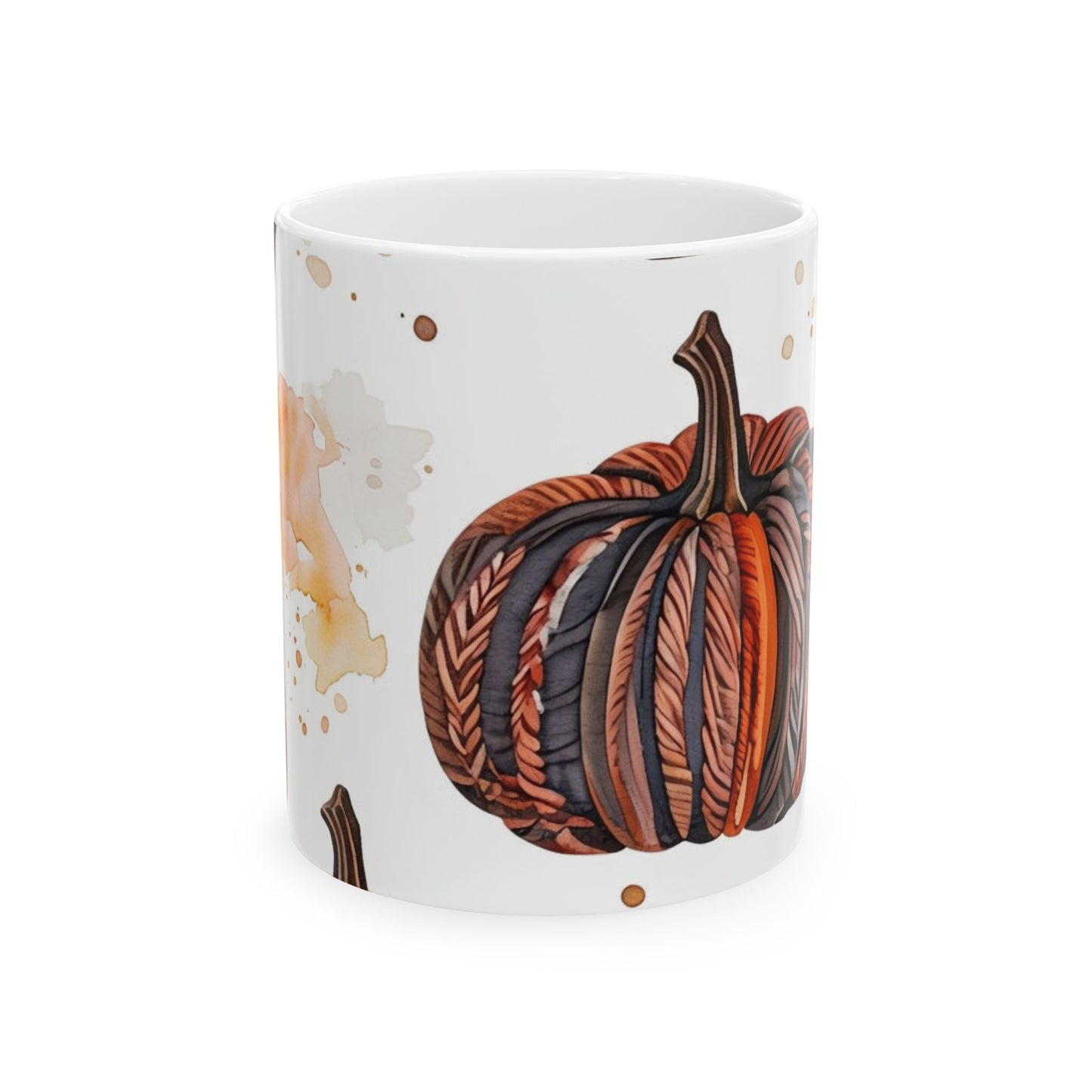 Autumn Pumpkin Ceramic Mug