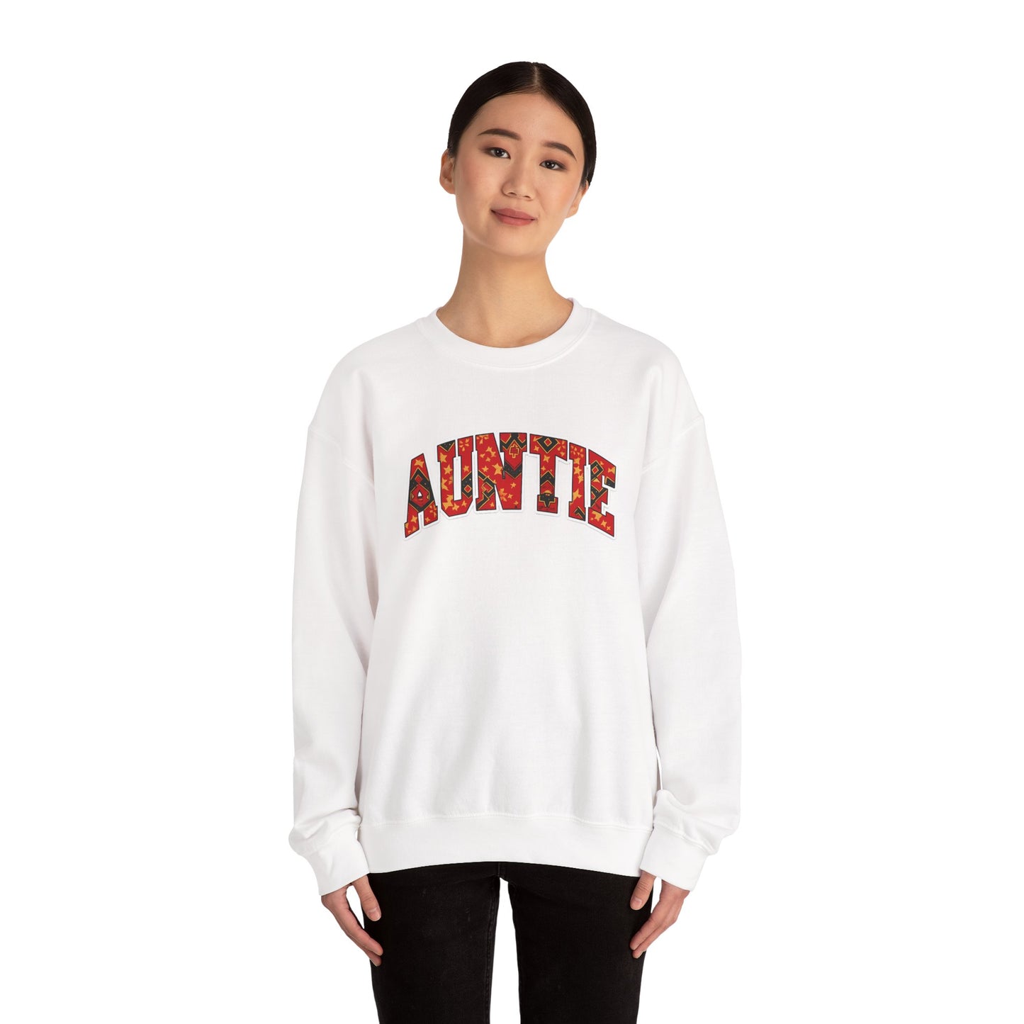 Auntie Floral Crewneck