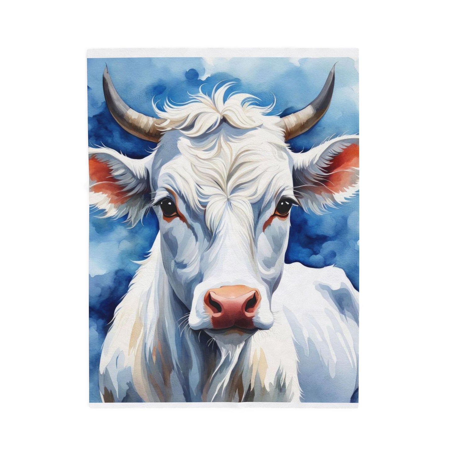 Cow Plush Blanket