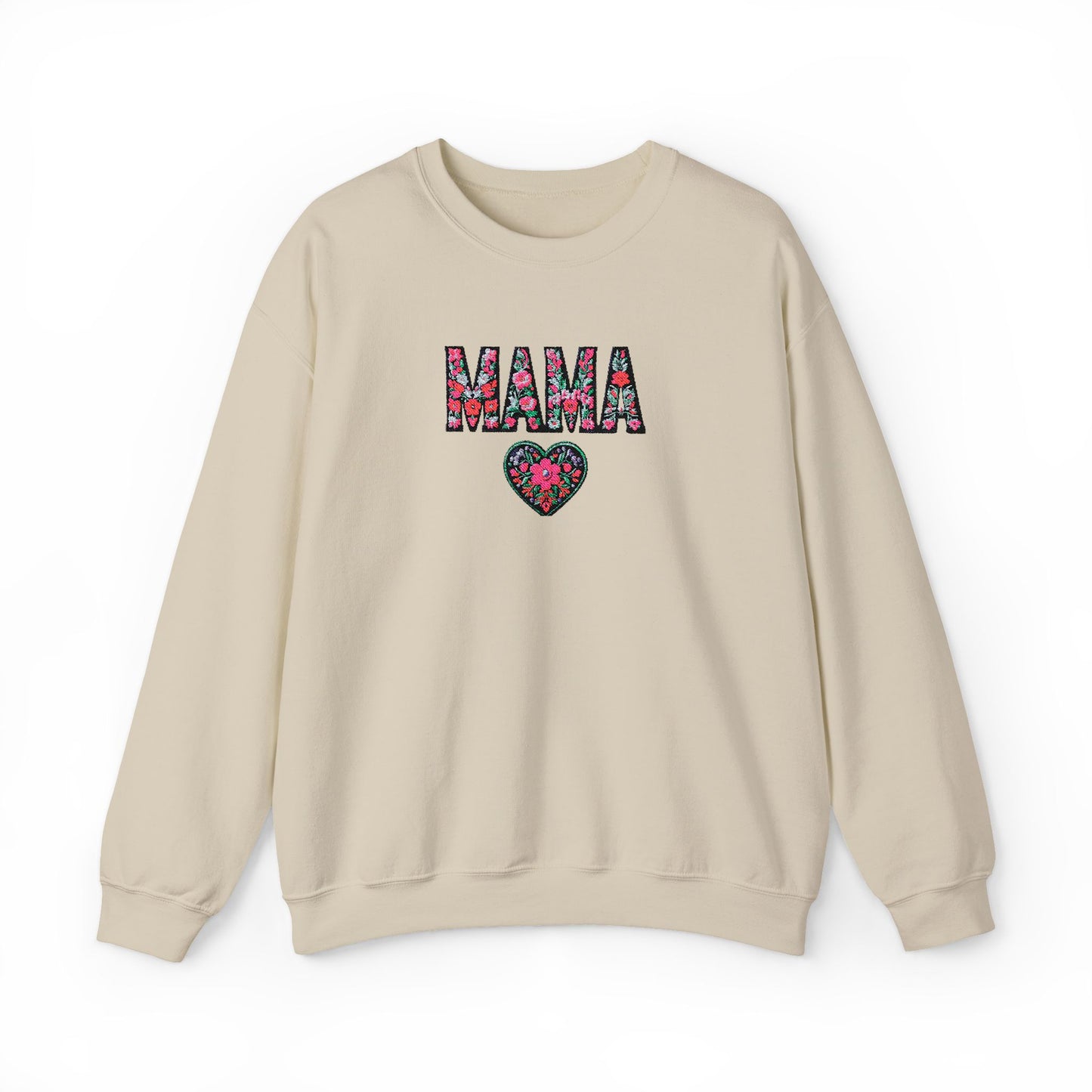 Floral Heart Sweatshirt