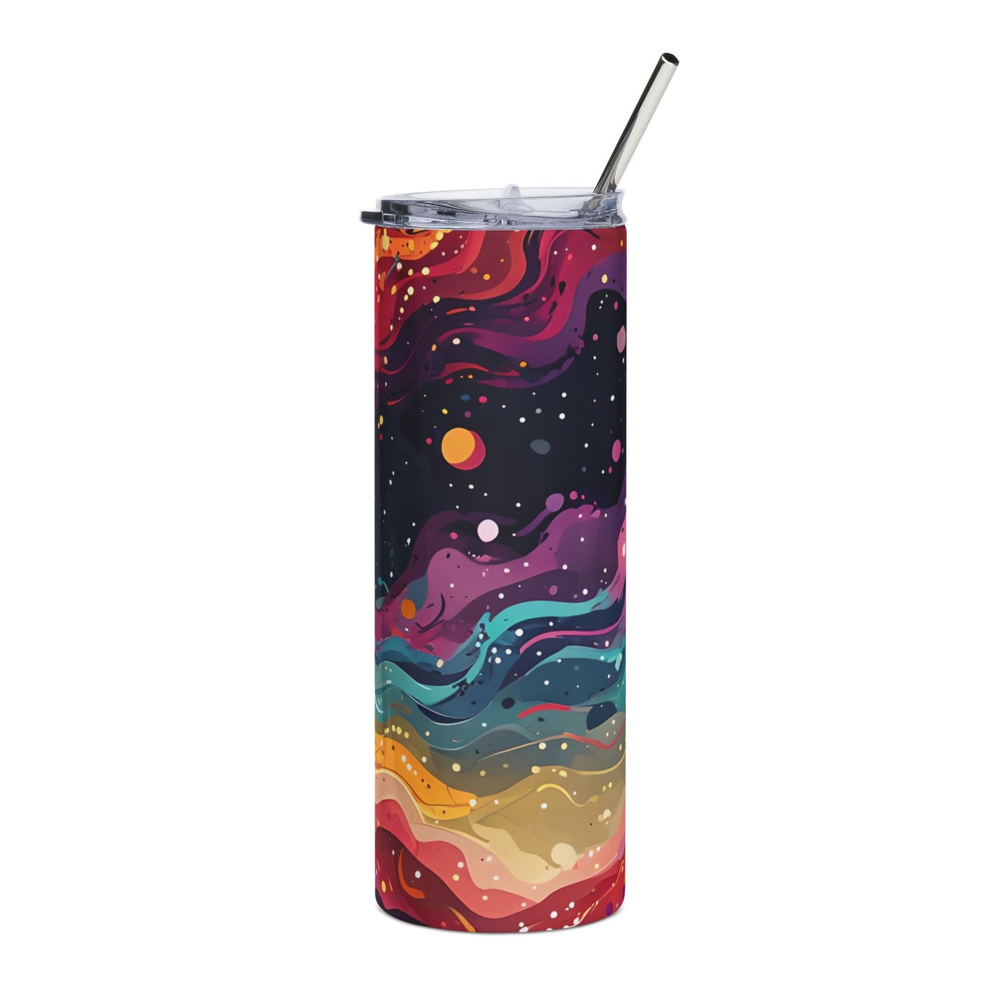 Vibrant Galaxy 20 oz Stainless Steel Tumbler