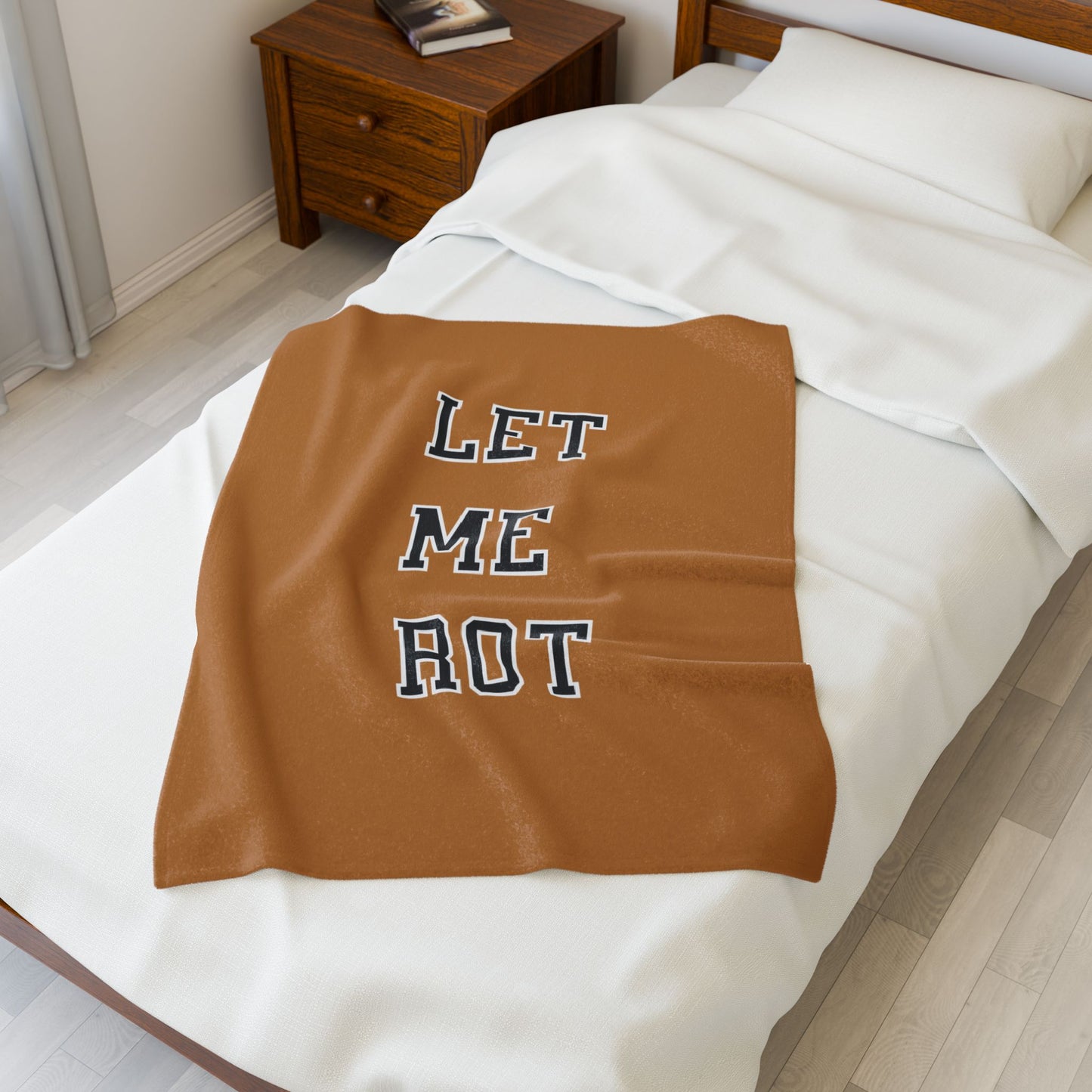 "Let Me Rot" Blanket