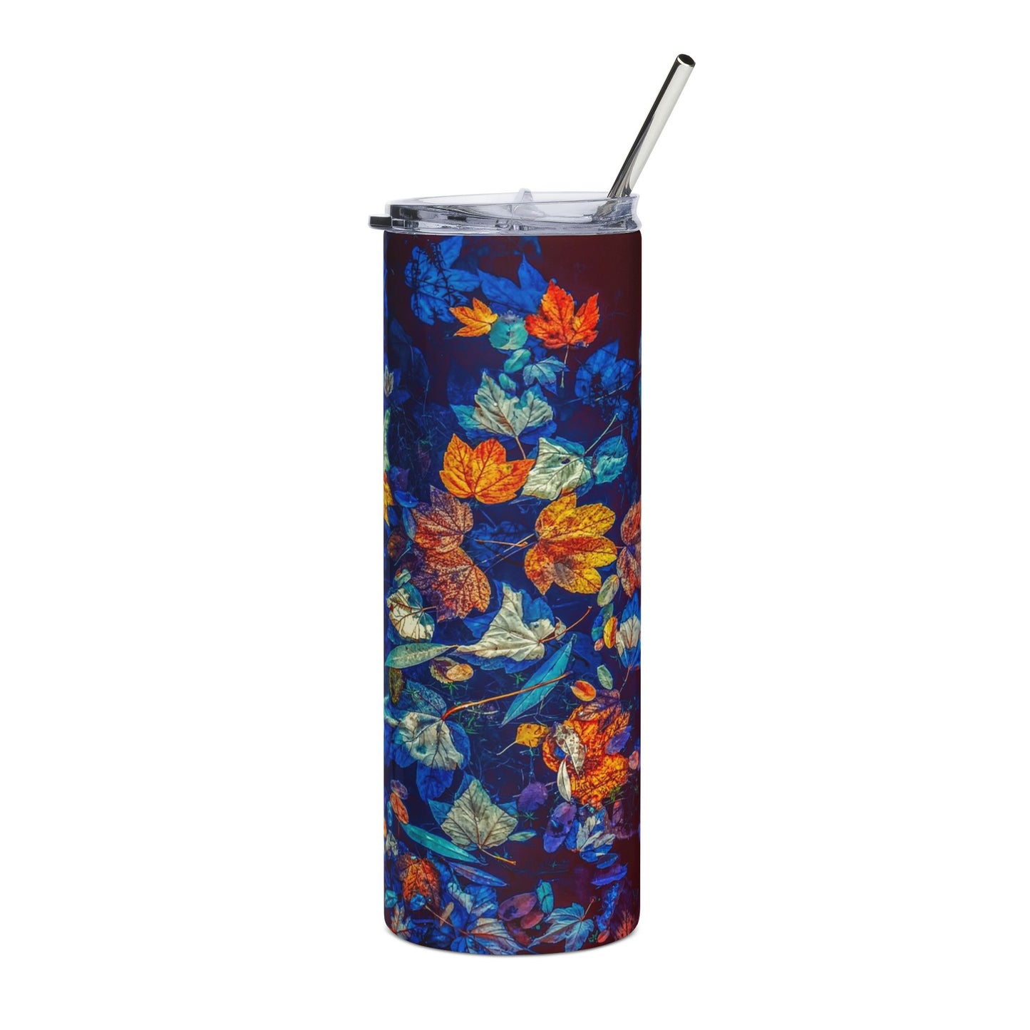 Colorful Fall Leaves Stainless Steel Tumbler 20oz