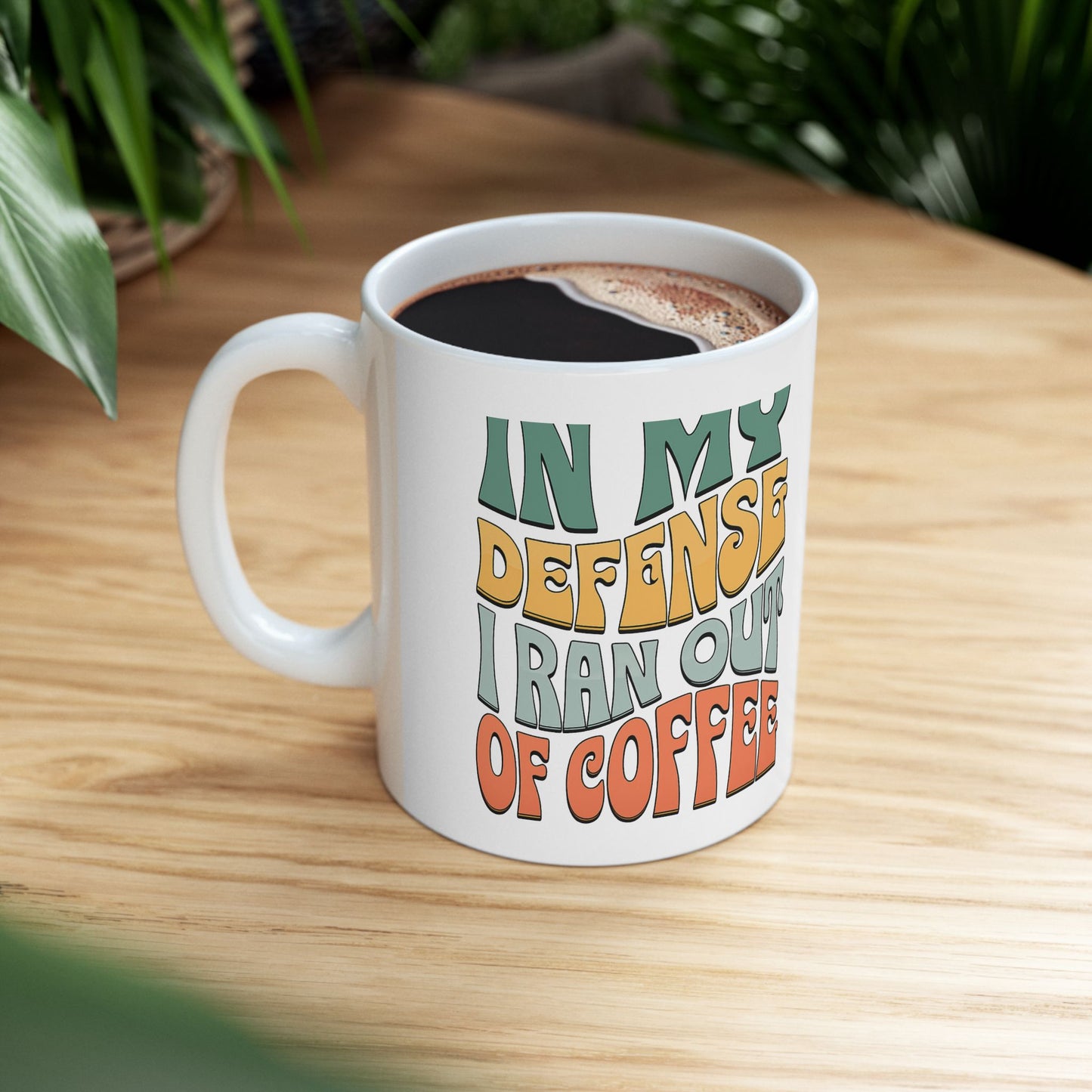 Ran Out of Coffee Mug