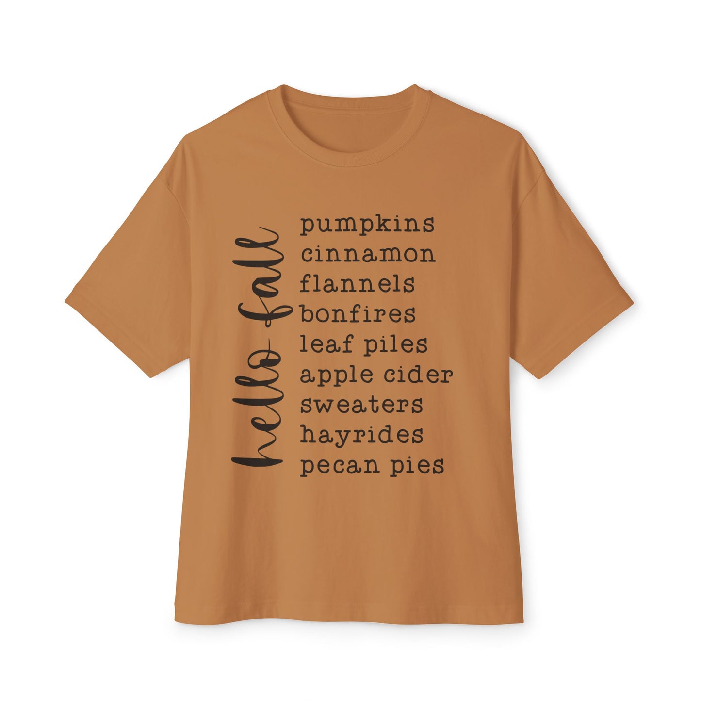 Fall Vibes Oversized Tee
