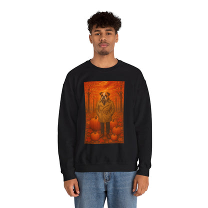 Fall Pumpkin Bulldog Sweatshirt