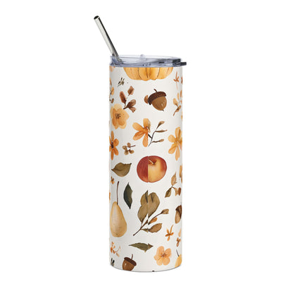 Autumn Floral Tumbler 20oz