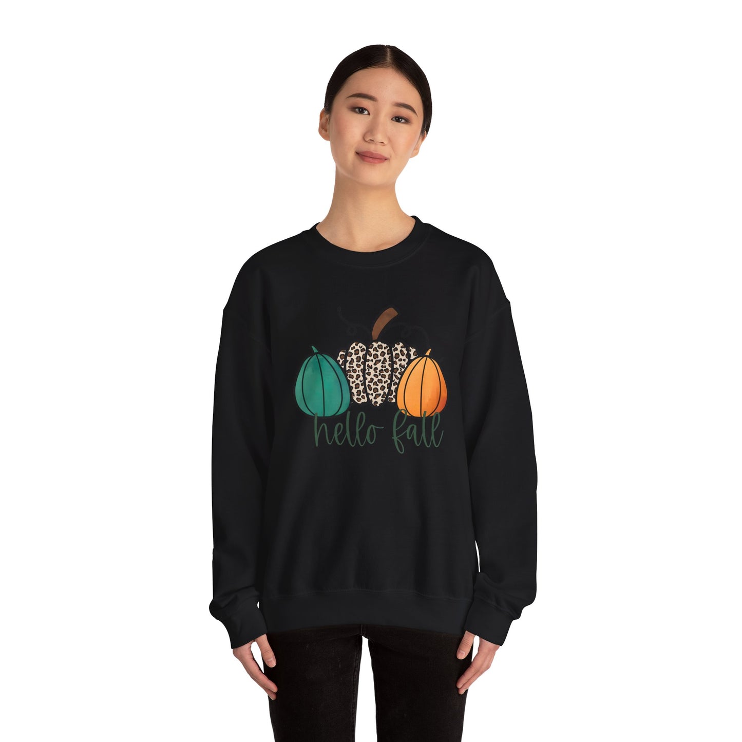 Hello Fall Pumpkin Crewneck