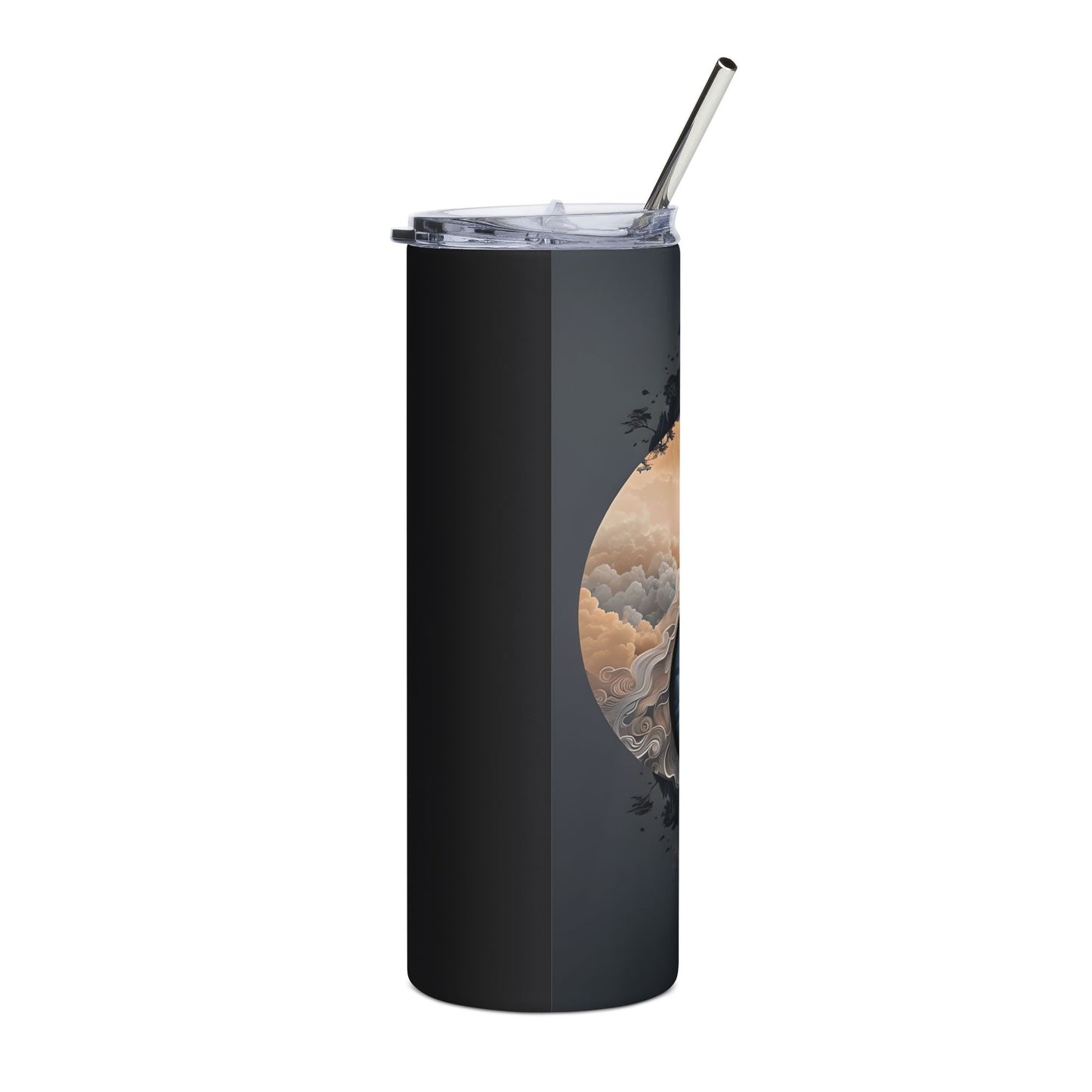 Yin Yang Stainless Steel Tumbler 20oz