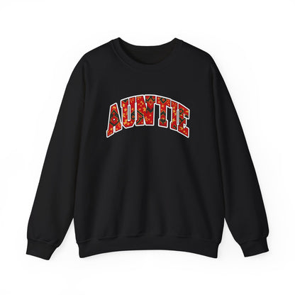 Auntie Floral Crewneck
