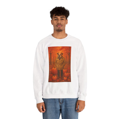Fall Pumpkin Bulldog Sweatshirt