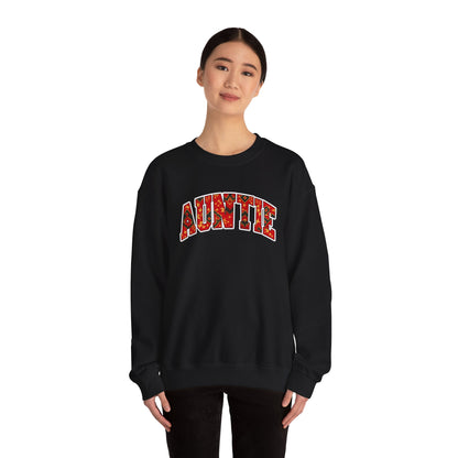 Auntie Floral Crewneck