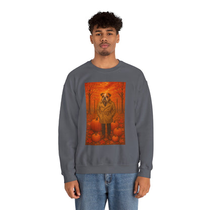 Fall Pumpkin Bulldog Sweatshirt