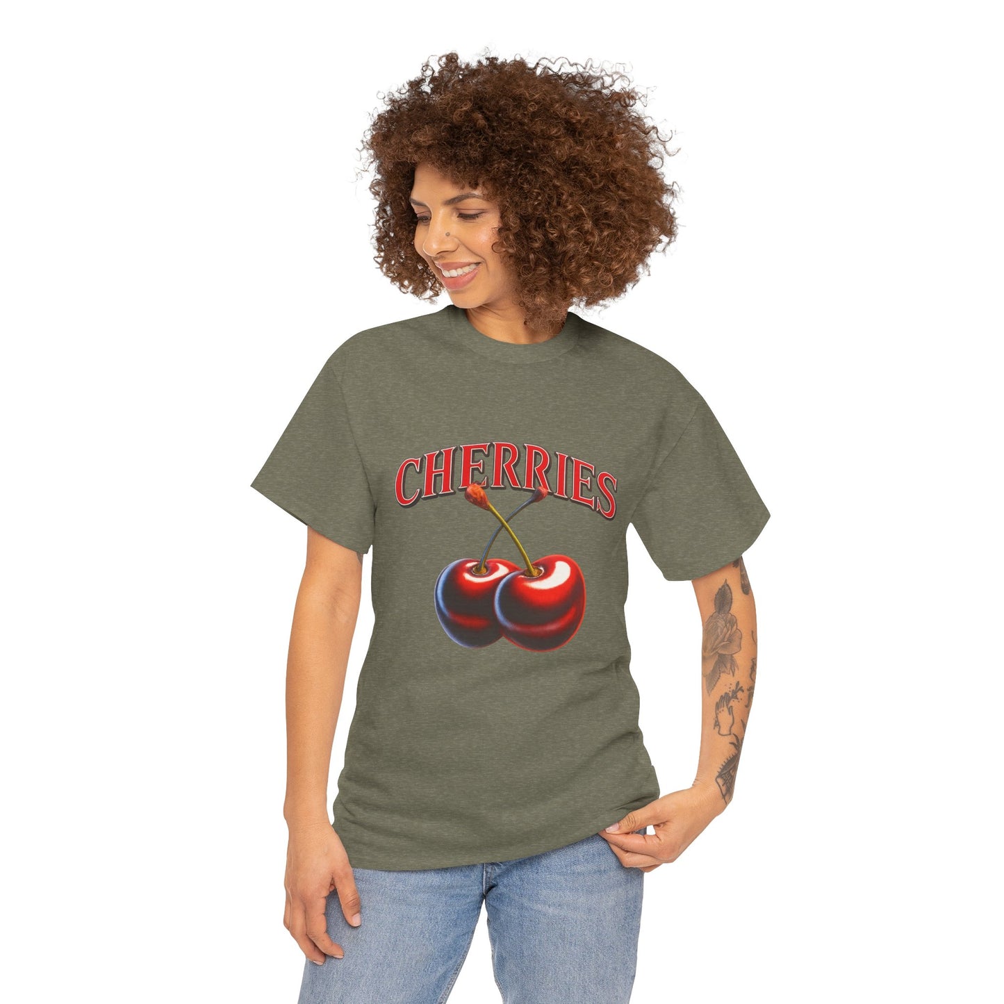 Retro Cherry Graphic Tee