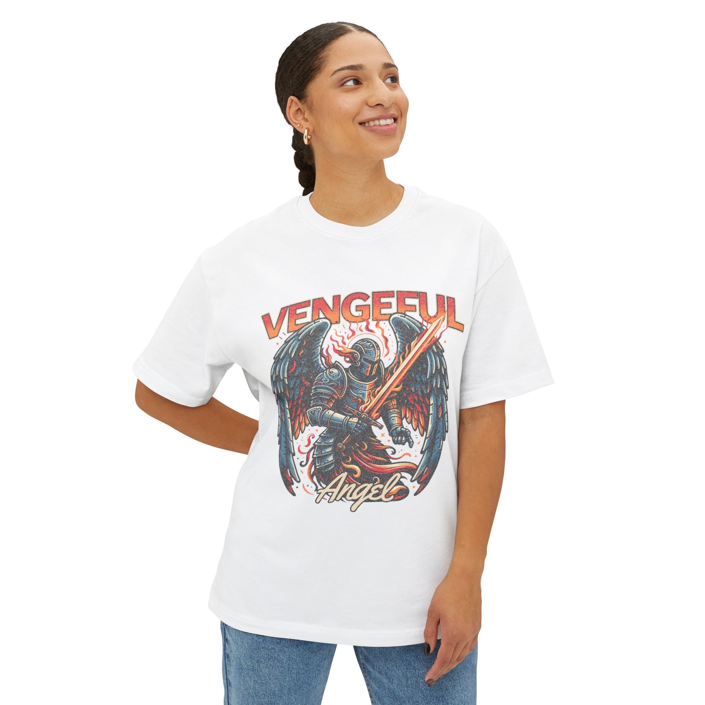Vengeful Angel Oversized Tee