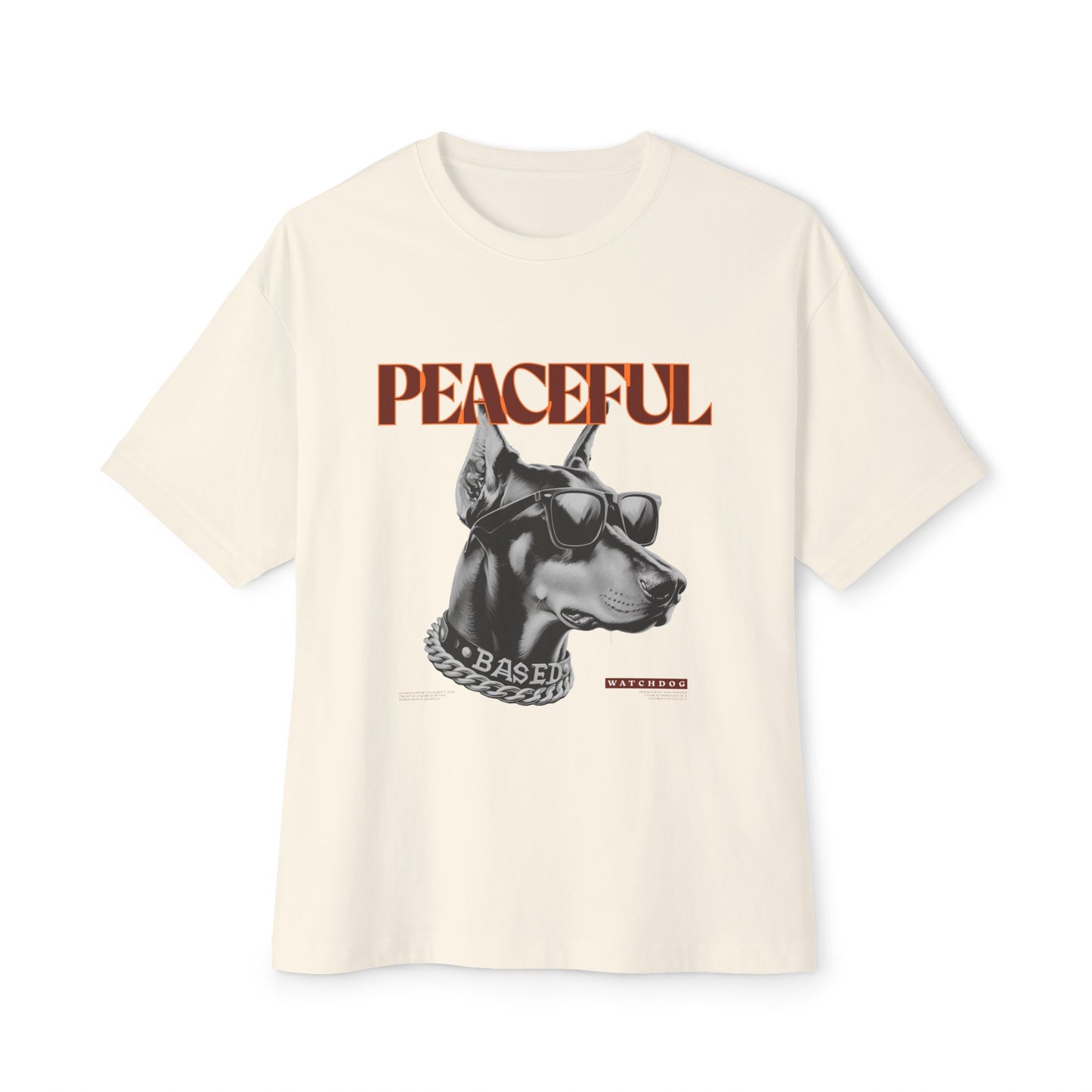 Peaceful Dog Oversized Tee