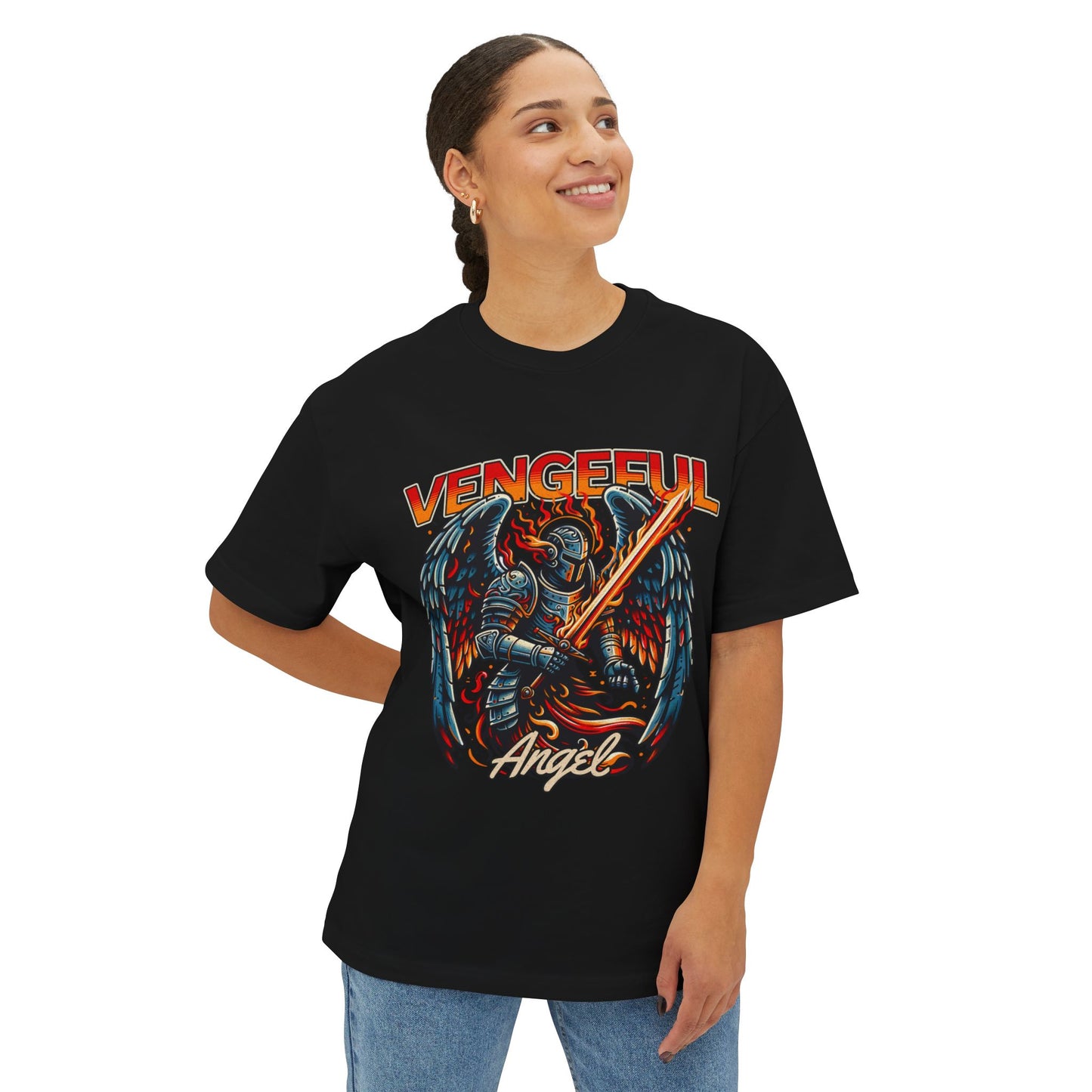 Vengeful Angel Oversized Tee