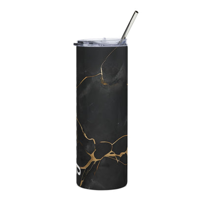 Black Marble 20 oz Stainless Steel Tumbler