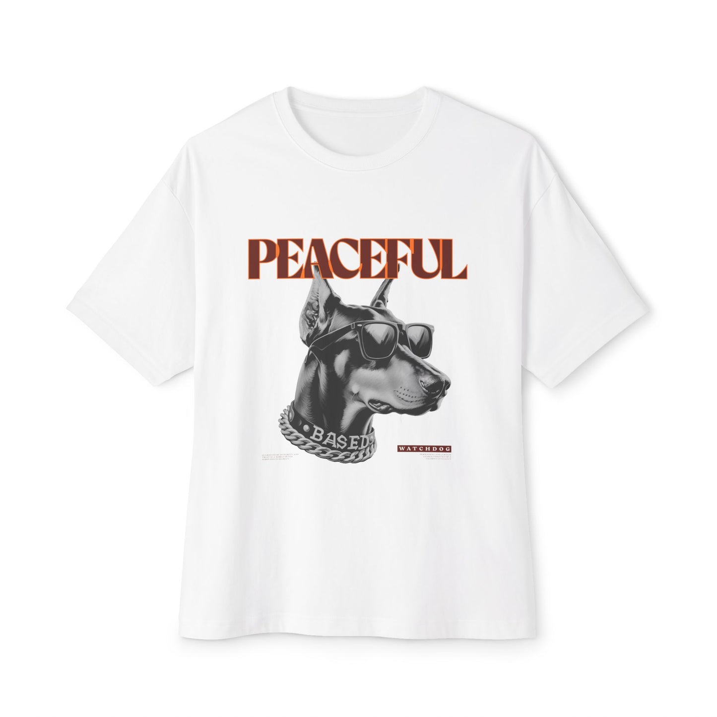 Peaceful Dog Oversized Tee