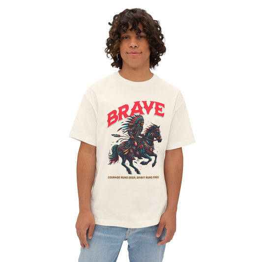 Brave Spirit Oversized Tee