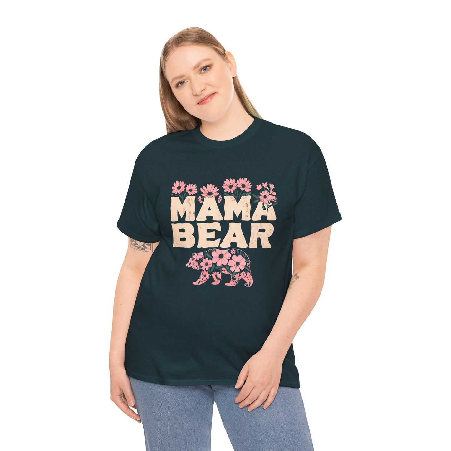 Mama Bear Floral Tee