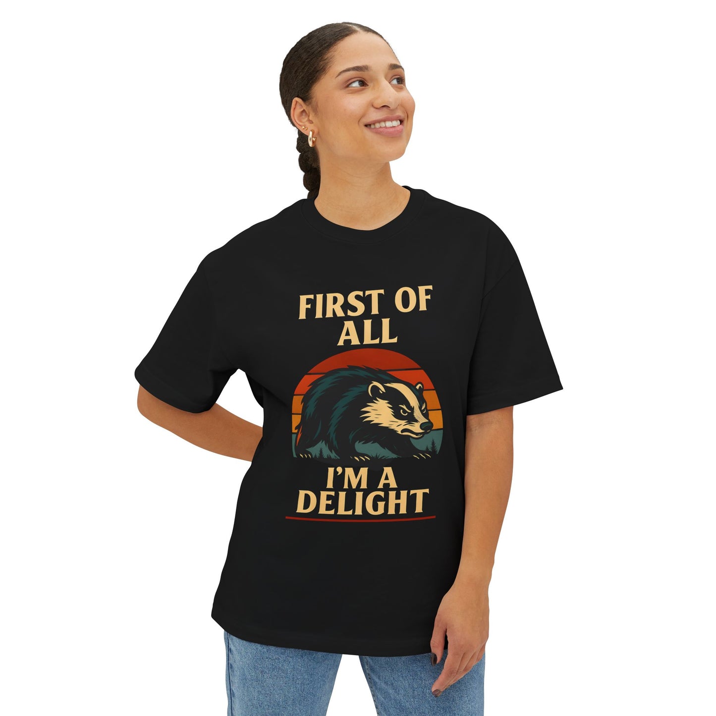 Delightful Oversized Tee