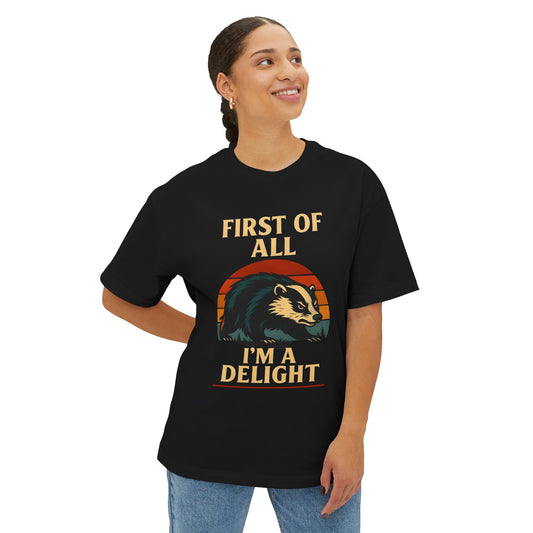 Delightful Oversized Tee