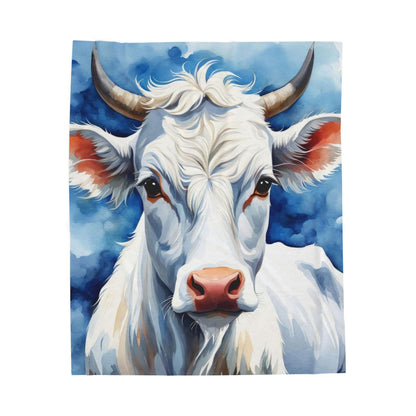 Cow Plush Blanket