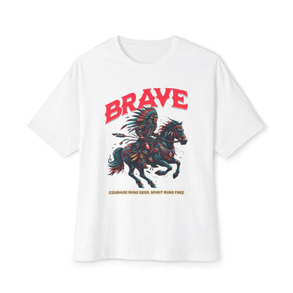 Brave Spirit Oversized Tee