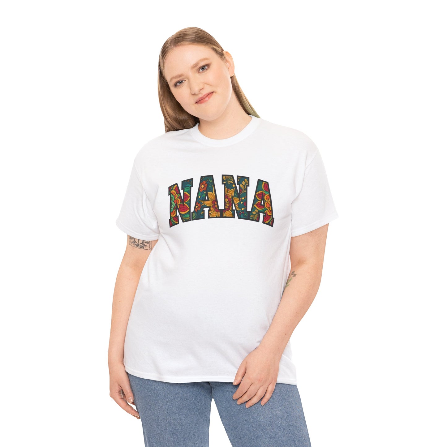Nana Floral Print Tee