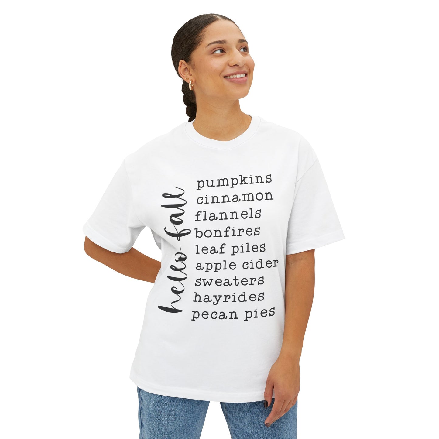 Fall Vibes Oversized Tee