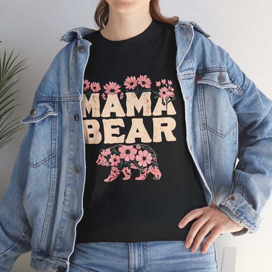 Mama Bear Floral Tee