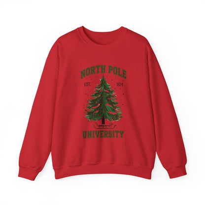 North Pole University Crewneck Sweatshirt