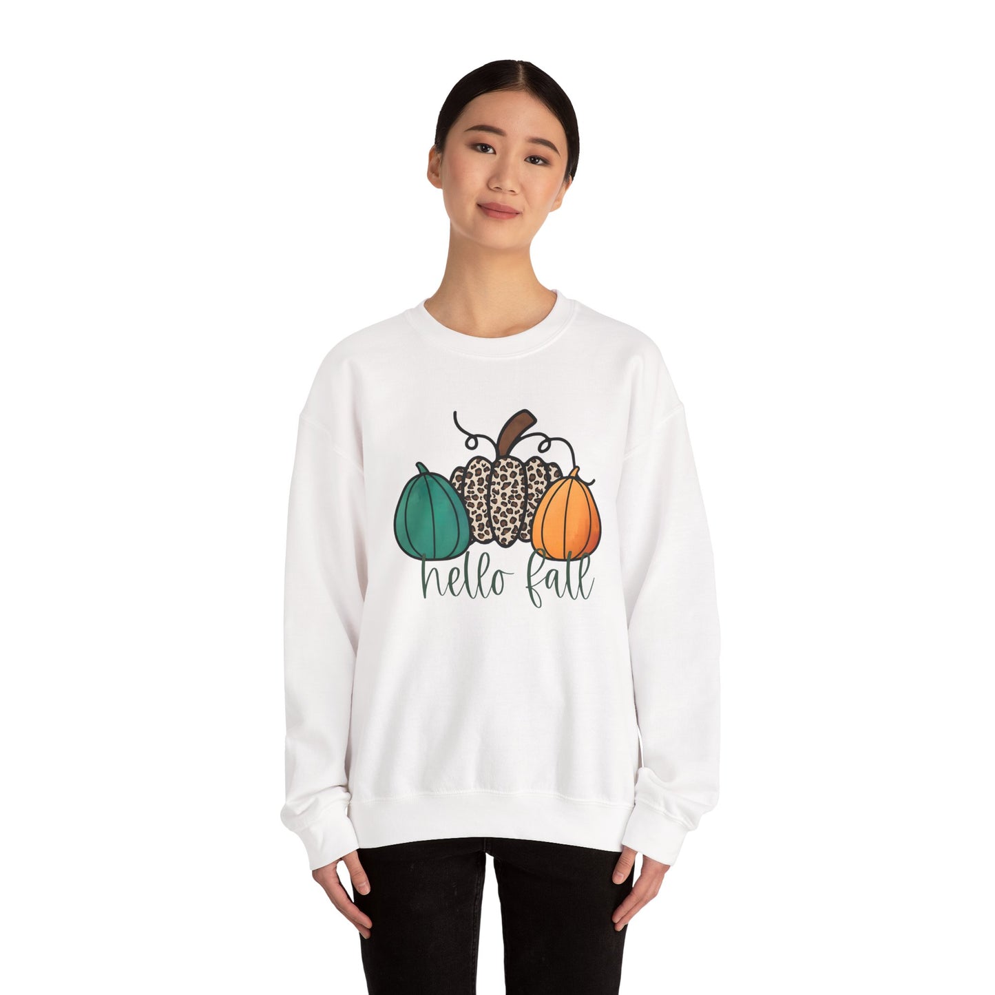 Hello Fall Pumpkin Crewneck