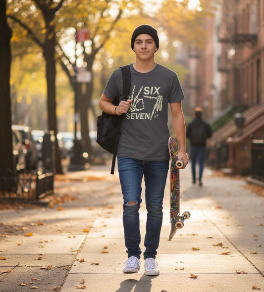 Skeleton Hand Six-Seven Tee