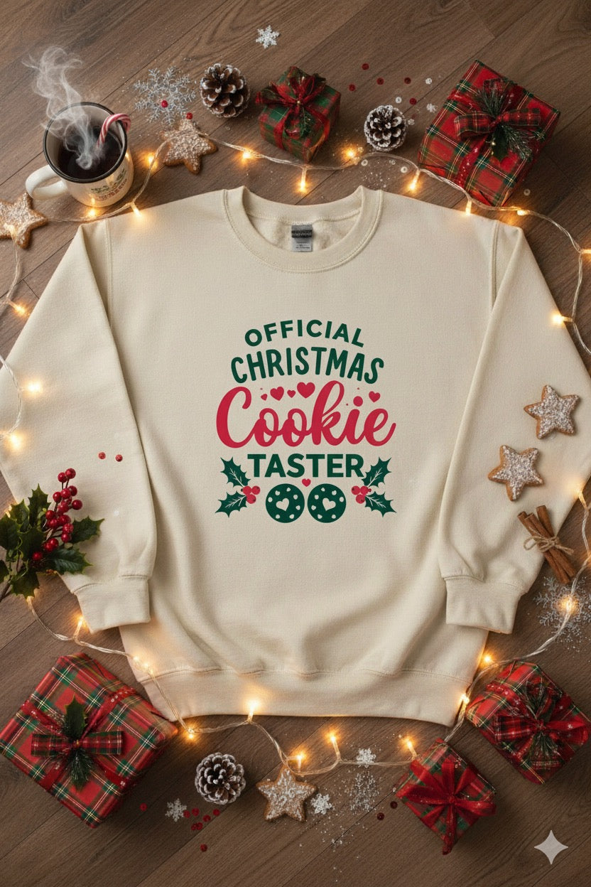 Christmas Cookie Taster Sweatshirt