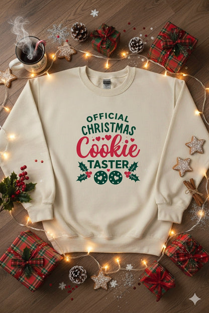 Christmas Cookie Taster Sweatshirt