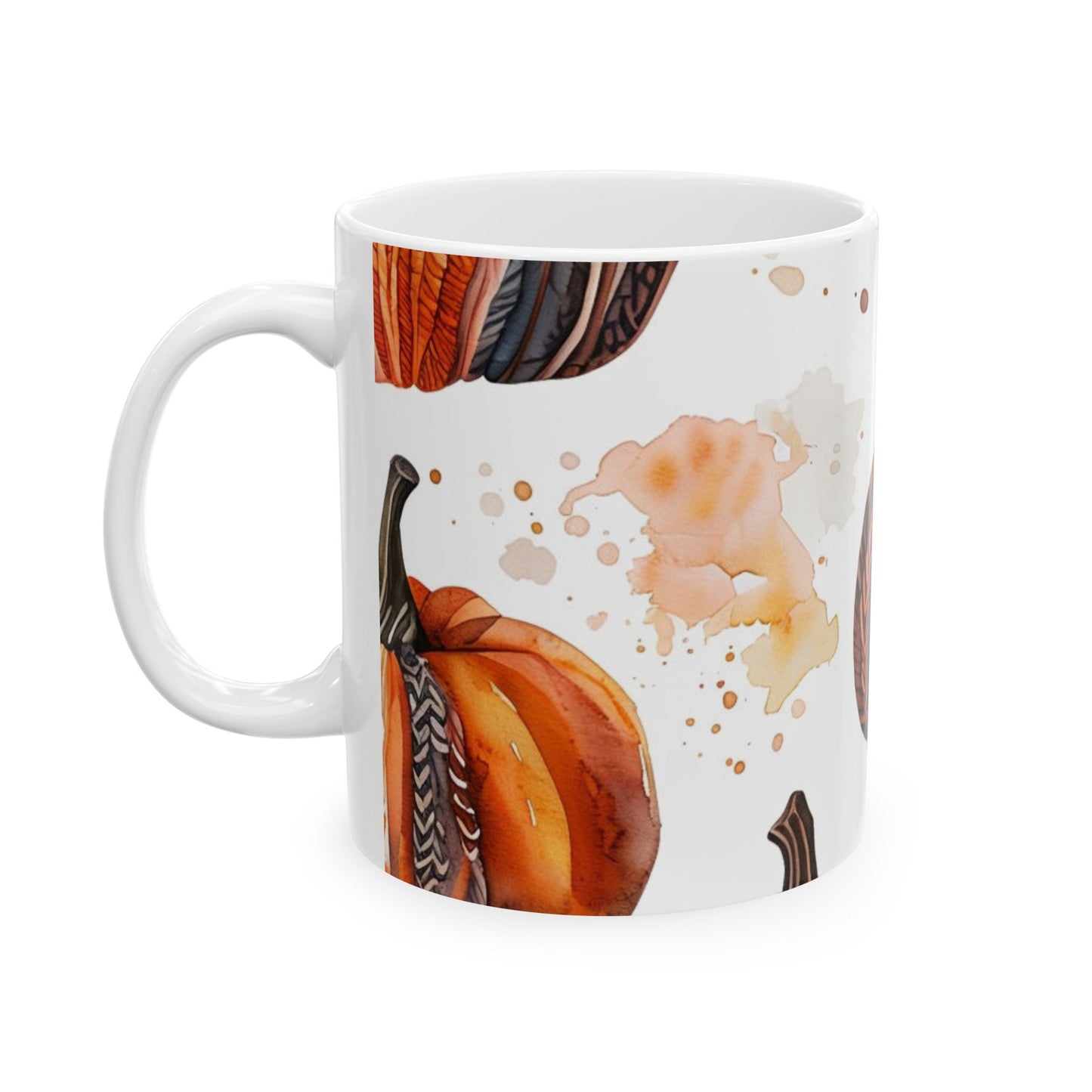 Autumn Pumpkin Ceramic Mug