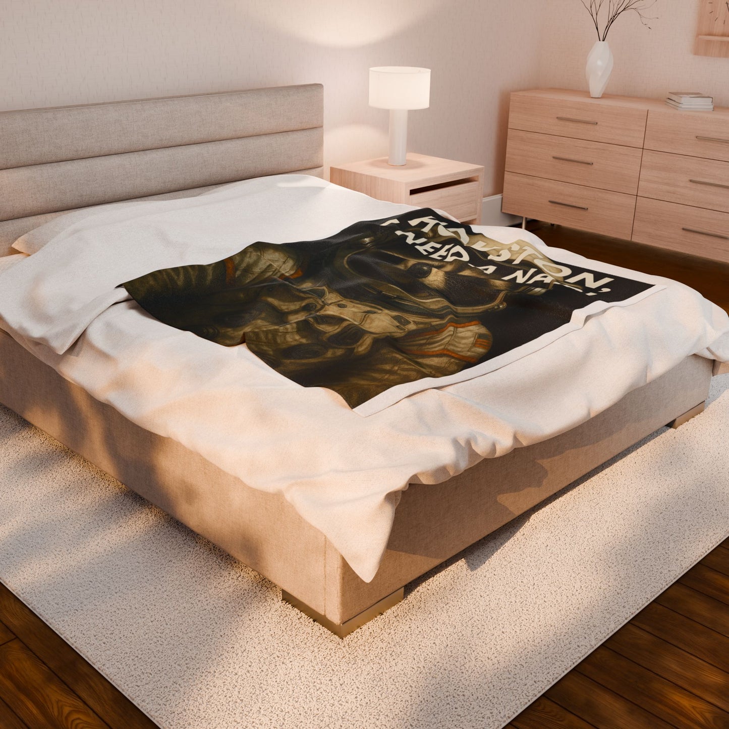 Raccoon Astronaut Blanket