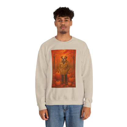 Fall Pumpkin Bulldog Sweatshirt
