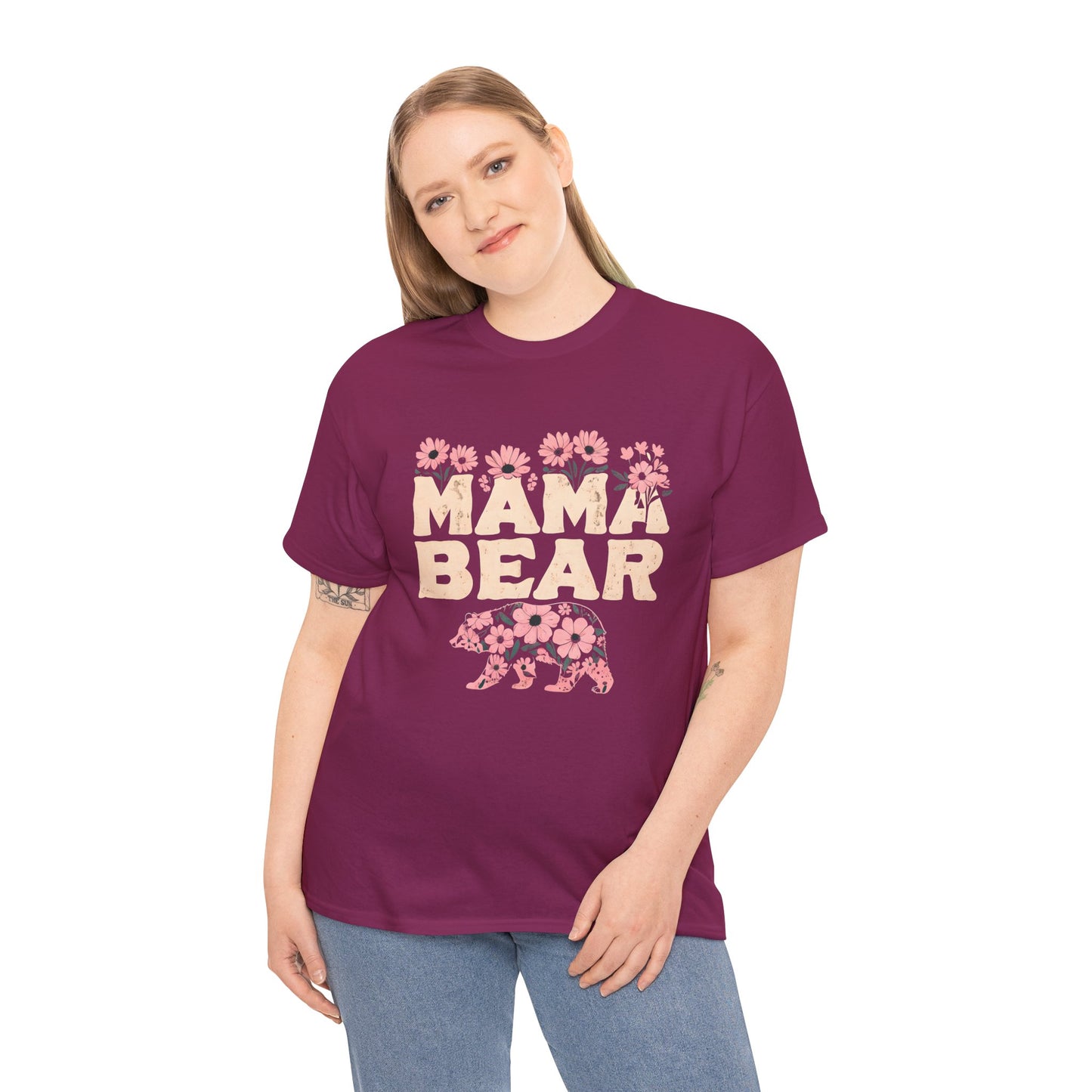 Mama Bear Floral Tee