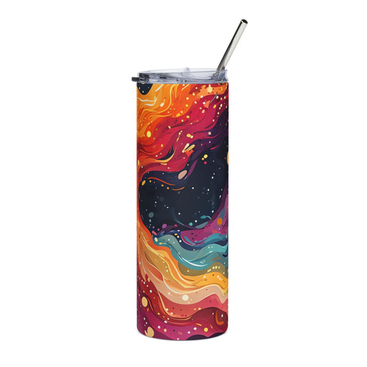 Vibrant Galaxy 20 oz Stainless Steel Tumbler