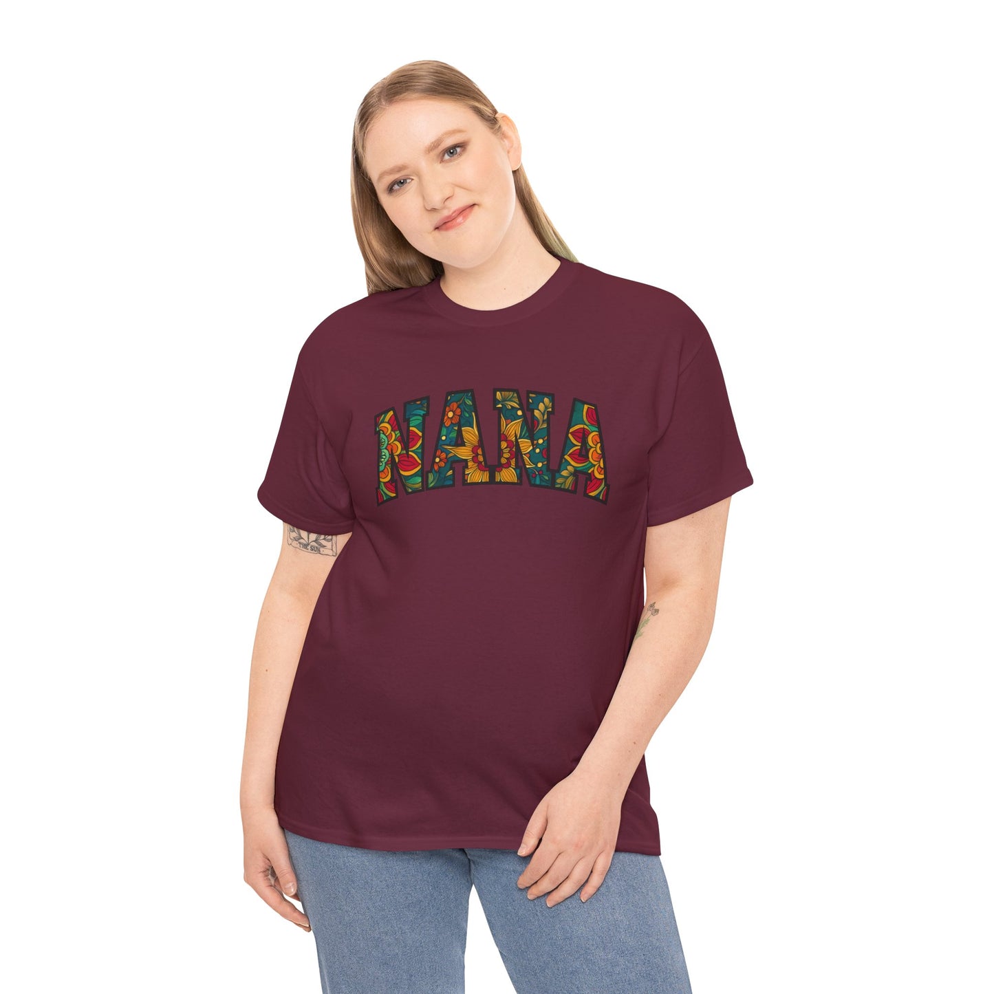 Nana Floral Print Tee